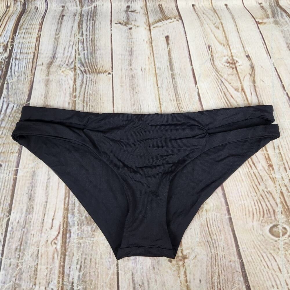 L*Space Estella Bikini Bottom Black Size XS NWT - Picture 2 of 5